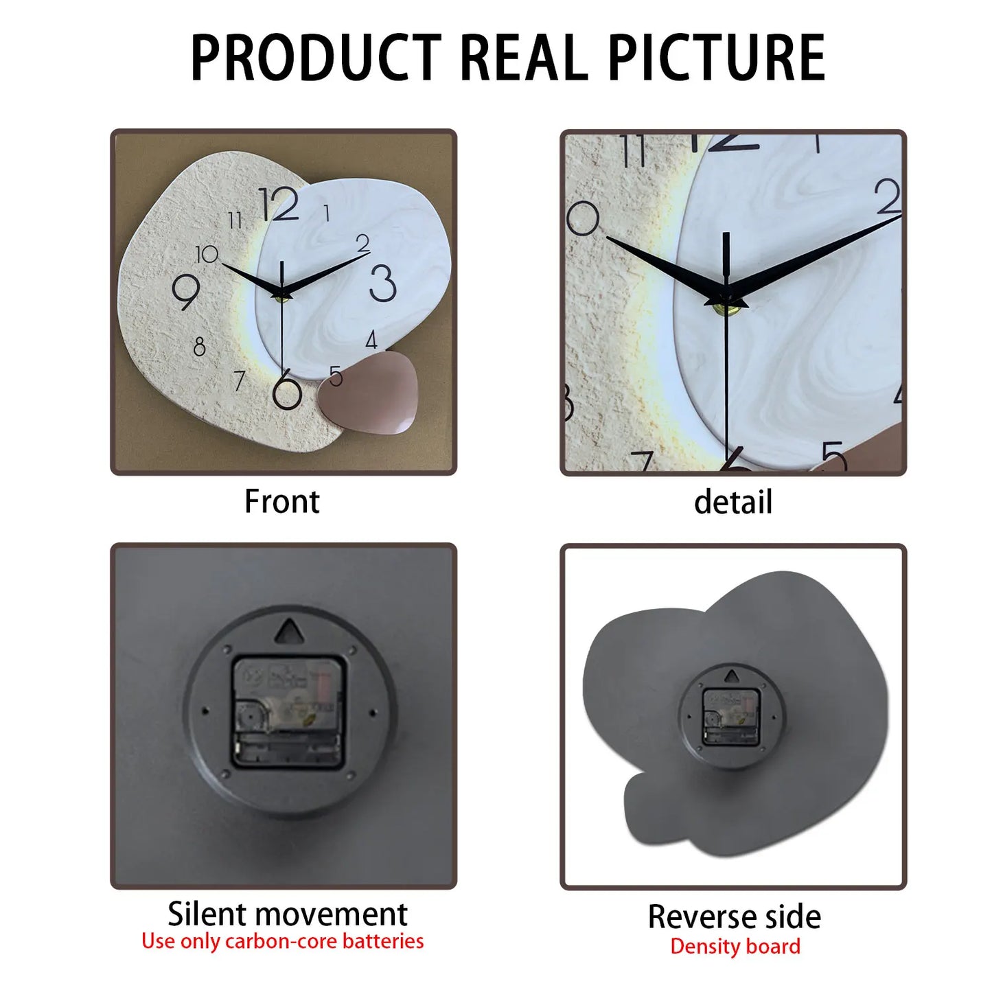 ZenGeo Quartz Wall Clock