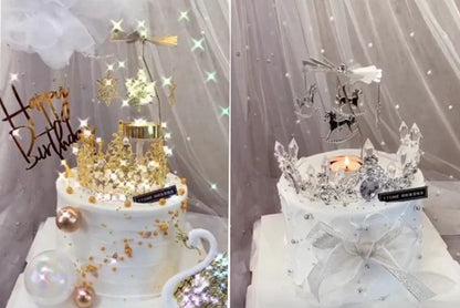 Metal Rotating Candle Holder