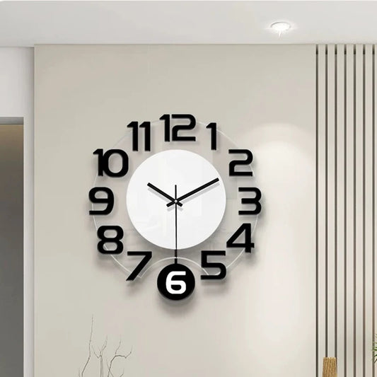 Minimal Acrylic Wall Clock