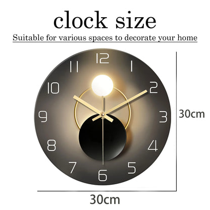 Classic Battery Wall Clock