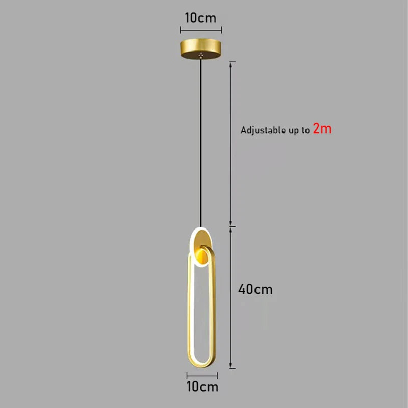 Modern LED Pendant Chandelier