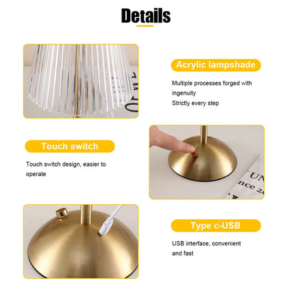 Rechargeable Touch Night Lamp