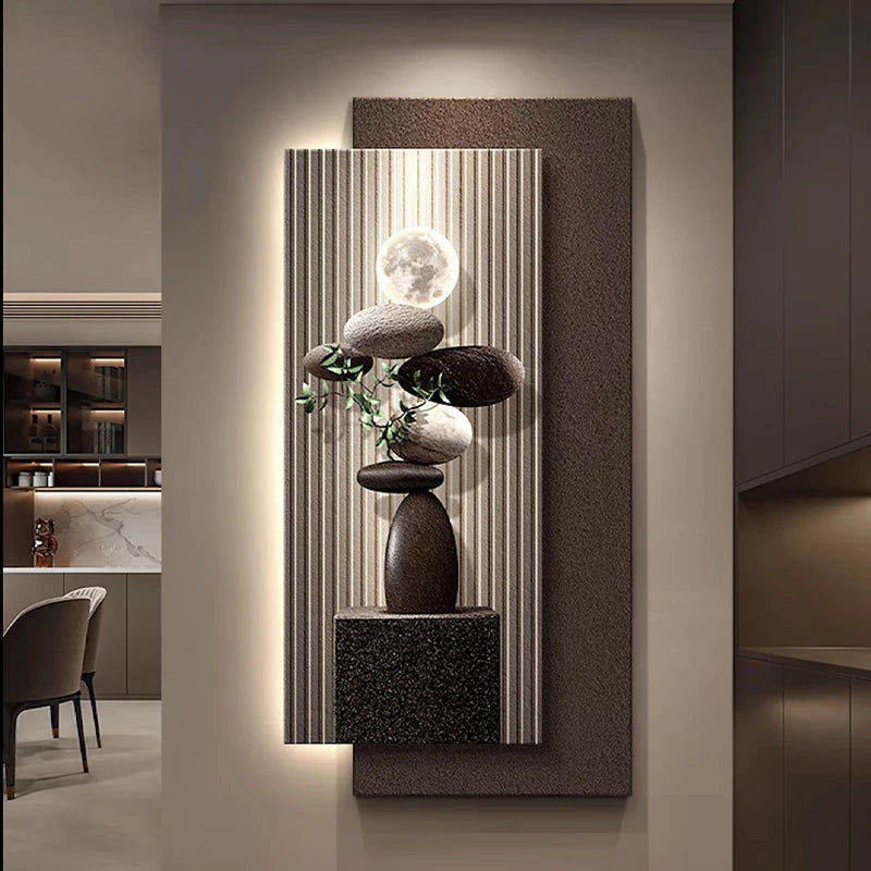 Art Deco Crystal LED Wall Lamp