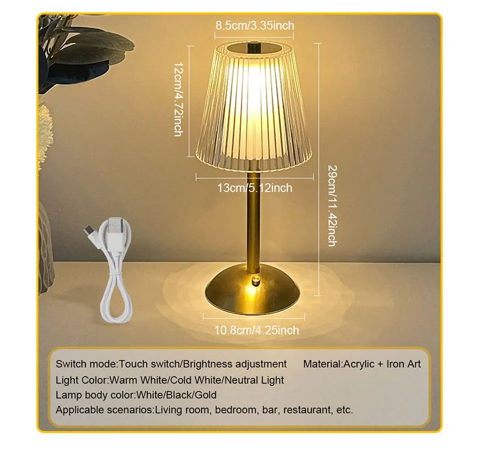 Rechargeable Touch Night Lamp