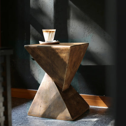 Modern Concrete Accent Table