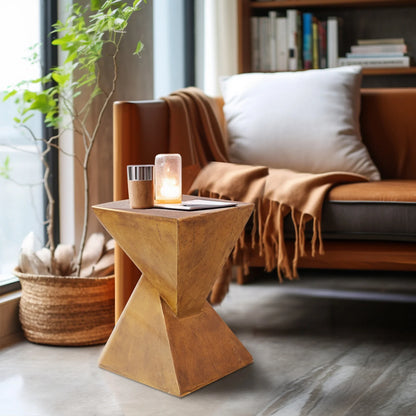 Modern Concrete Accent Table