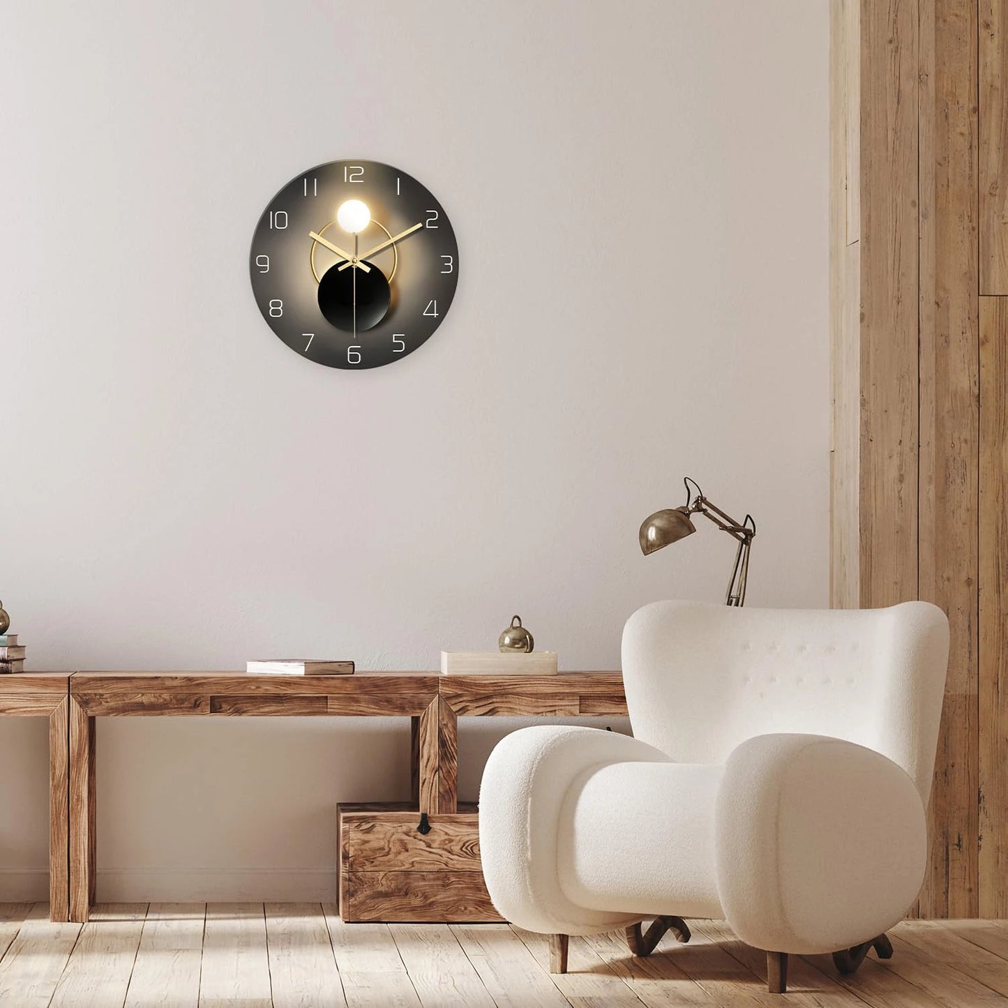 Classic Battery Wall Clock